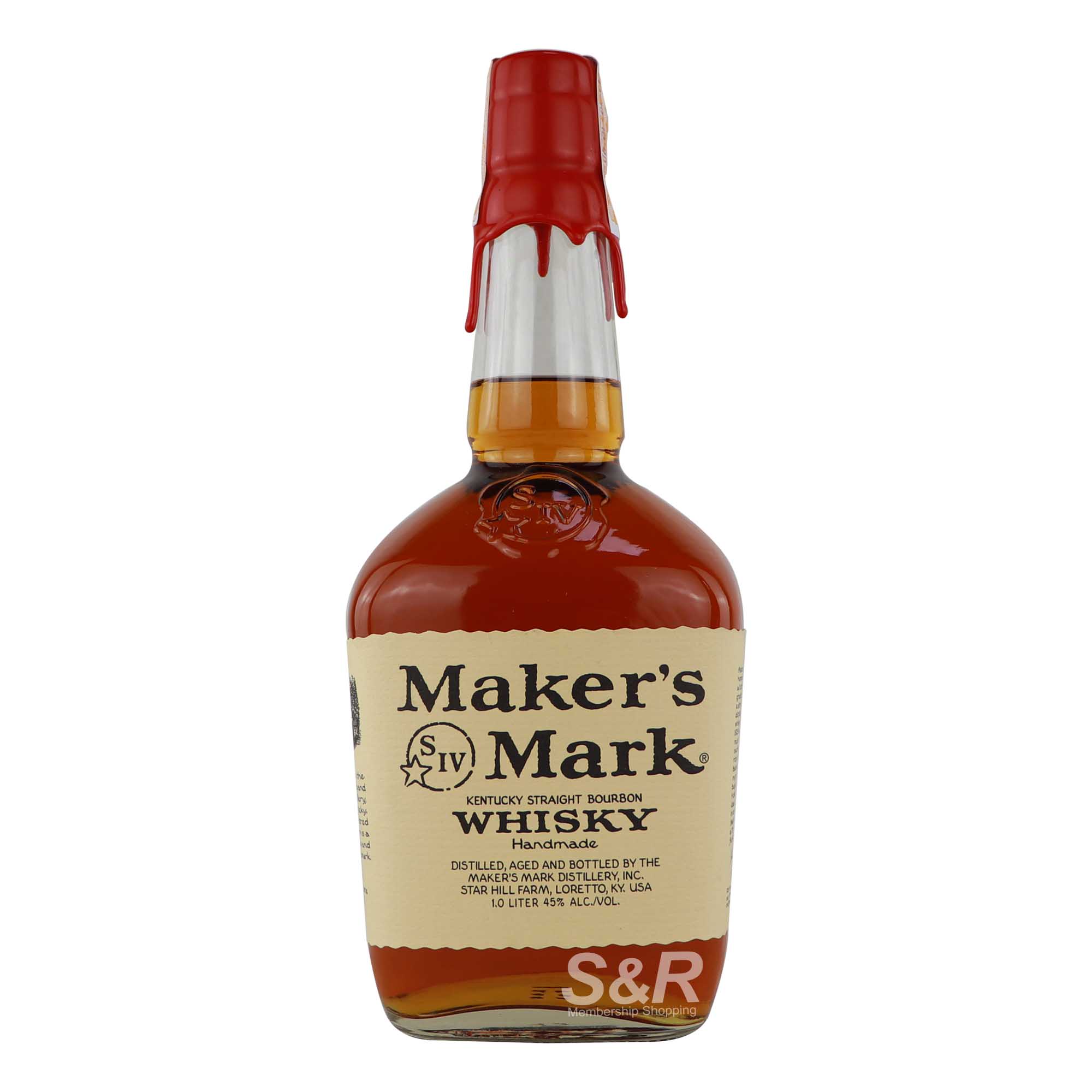 Maker's Mark Kentucky Straight Bourbon Whisky 1L Maker's Mark Kentucky Straight Bourbon Whisky 1L